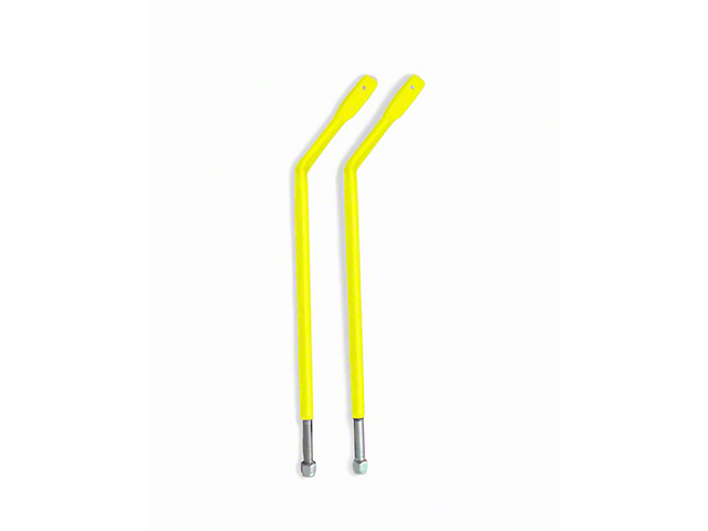 Steinjager Value Mirror Leg Kit; Neon Yellow (18-23 Jeep Wrangler JL)
