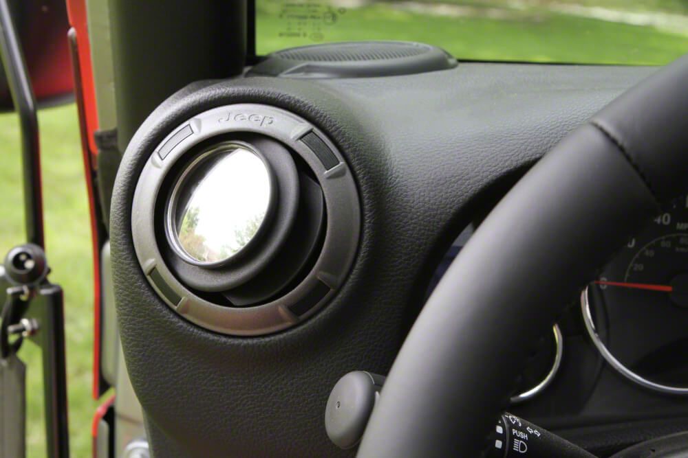 Steinjager Vent Mounted Mirrors (07-18 Jeep Wrangler JK)