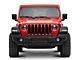 Grille Insert; Gloss Black (18-23 Jeep Wrangler JL Sport)