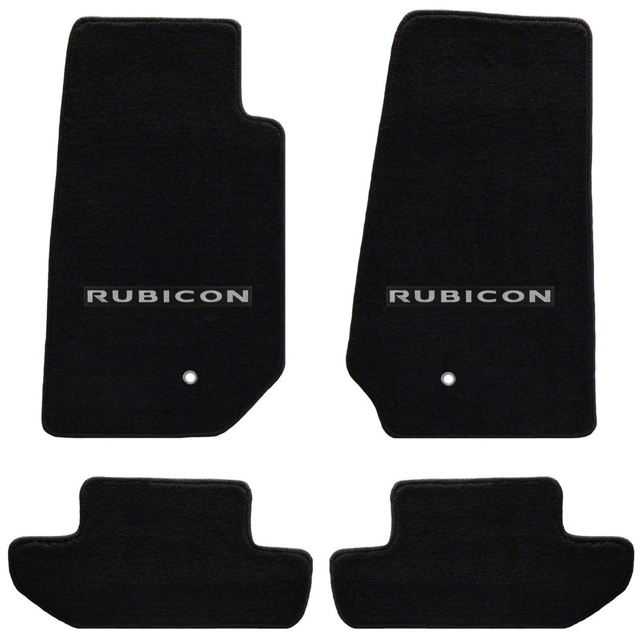 Lloyd Jeep Wrangler AllWeather Carpet Front and Rear Floor Mats with