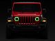Oracle Oculus Bi-LED Projector Headlights with ColorSHIFT Halo; Black Housing; Clear Lens (18-24 Jeep Wrangler JL)