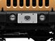 Jeep Grille License Plate; Chrome on Chrome (Universal; Some Adaptation May Be Required)