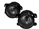 OEM Style Fog Lights with Switch; Smoked (07-09 Jeep Wrangler JK)