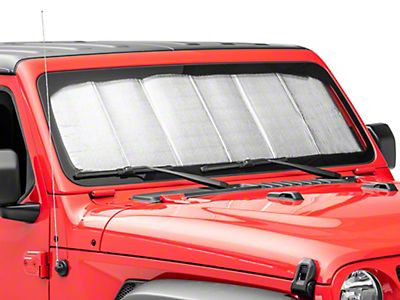 RedRock Jeep Wrangler TruShield Series Windshield Sunscreen J141587 (18-23 Jeep  Wrangler JL) - Free Shipping