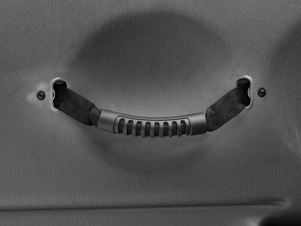 RedRock Door Pull Straps Black 97 06 Jeep Wrangler TJ RedRock