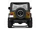 RedRock Spare Tire Carrier Tailgate Bracket; Textured Black (97-06 Jeep Wrangler TJ)