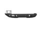 Road Armor Stealth Mid-Width Rear Bumper with Tire Carrier Hole; Textured Black (18-24 Jeep Wrangler JL)