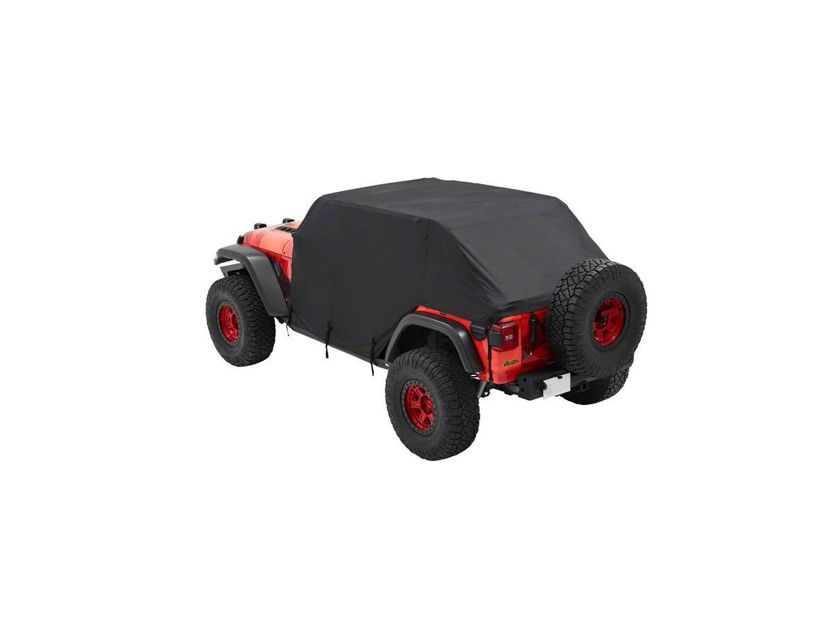 Bestop Jeep Wrangler All-Weather Trail Cover for Hard Top or Soft Top  81044-01 (07-23 Jeep Wrangler JK & JL 2-Door) - Free Shipping