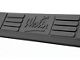Signature 3-Inch Nerf Side Step Bars; Black (97-06 Jeep Wrangler TJ, Excluding Unlimited)