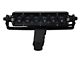 Go Rhino 6-Inch Single Row LED Light Bar Windshield Cowl Mount; Textured Black (18-24 Jeep Wrangler JL, Excluding 4xe)