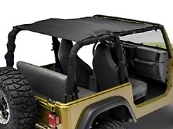 RedRock Shade Top; Black (97-06 Jeep Wrangler TJ, Excluding Unlimited)