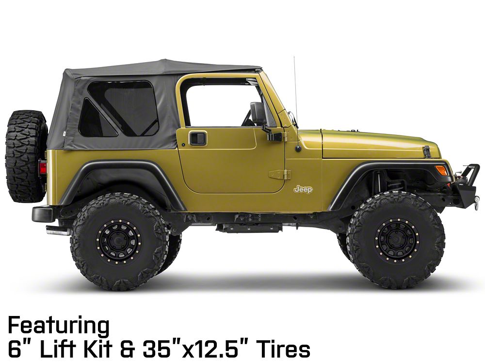 Mammoth D-Window Simulated Beadlock Matte Black Wheel; 15x10 Mammoth D-Window Simulated Beadlock Matte Black Wheel; 15x10