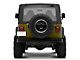 RedRock Euro Tail Light Guards; Black (87-06 Jeep Wrangler YJ & TJ)