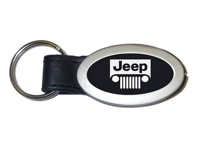 Jeep Grill Oval Key Fob