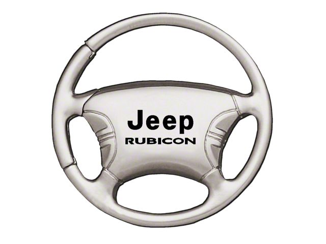 Rubicon Chrome Steering Wheel Key Fob