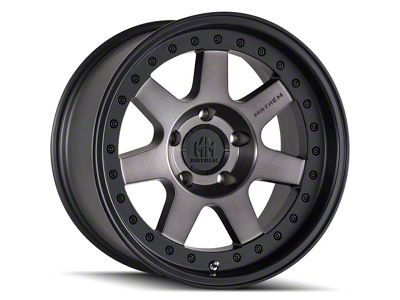 Mayhem Wheels Prodigy Matte Black with Dark Tint Wheel; 17x9 (07-18 Jeep Wrangler JK)