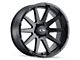 ION Wheels TYPE 143 Matte Black Wheel; 17x9 (99-04 Jeep Grand Cherokee WJ)