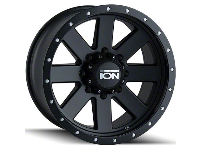 ION Wheels TYPE 134 Matte Black Wheel; 17x8.5 (05-10 Jeep Grand Cherokee WK, Excluding SRT8)
