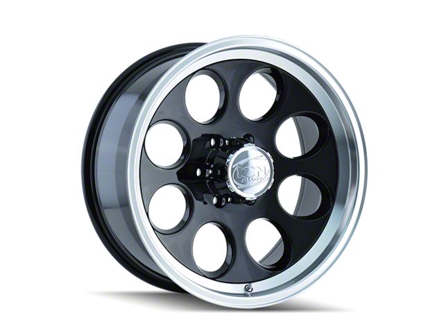 ION Wheels TYPE 171 Black Machined Wheel; 17x9 (99-04 Jeep Grand Cherokee WJ)