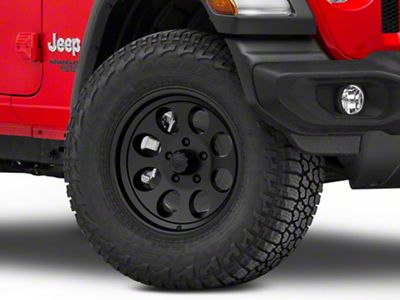 ION Wheels TYPE 171 Matte Black Wheel; 17x9 (18-23 Jeep Wrangler JL)