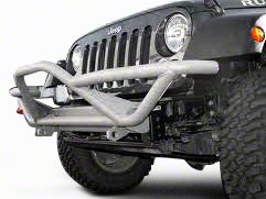 Rugged Ridge Jeep Wrangler Rrc Front Grille Guard Titanium 1150212