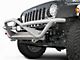 Rugged Ridge RRC Front Bumper with Grille Guard; Titanium (87-06 Jeep Wrangler YJ & TJ)