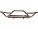 Rugged Ridge RRC Front Bumper with Grille Guard; Titanium (87-06 Jeep Wrangler YJ & TJ)