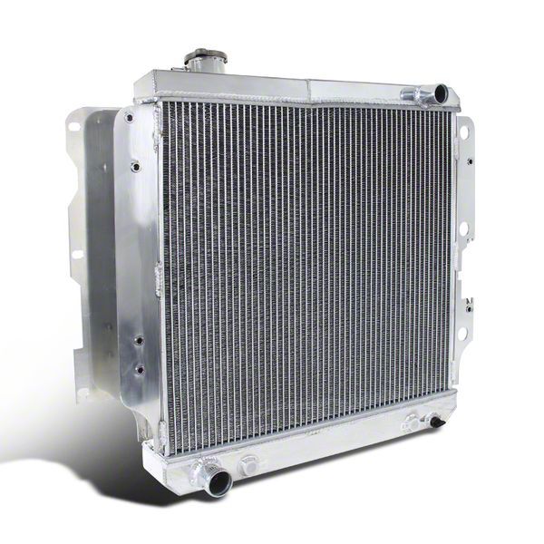 Jeep Wrangler Aluminum 3-Row Performance Radiator (87-06 2.4L & 4.2L ...