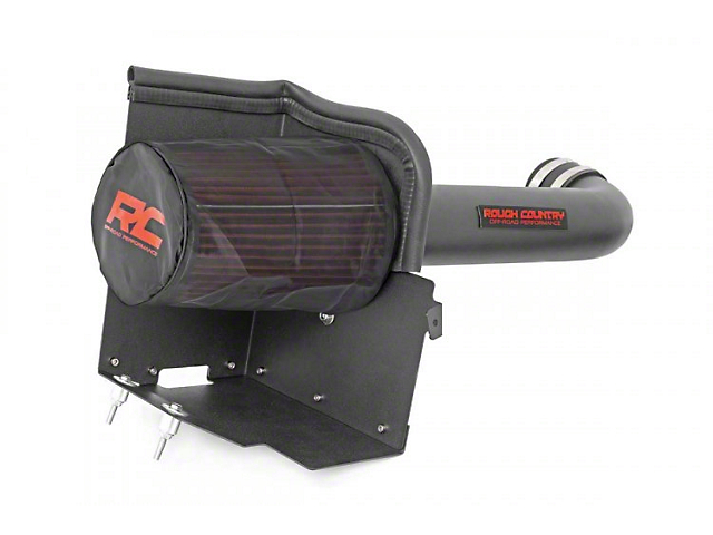 Rough Country Cold Air Intake with Pre-Filter Bag (07-11 3.8L Jeep Wrangler JK)