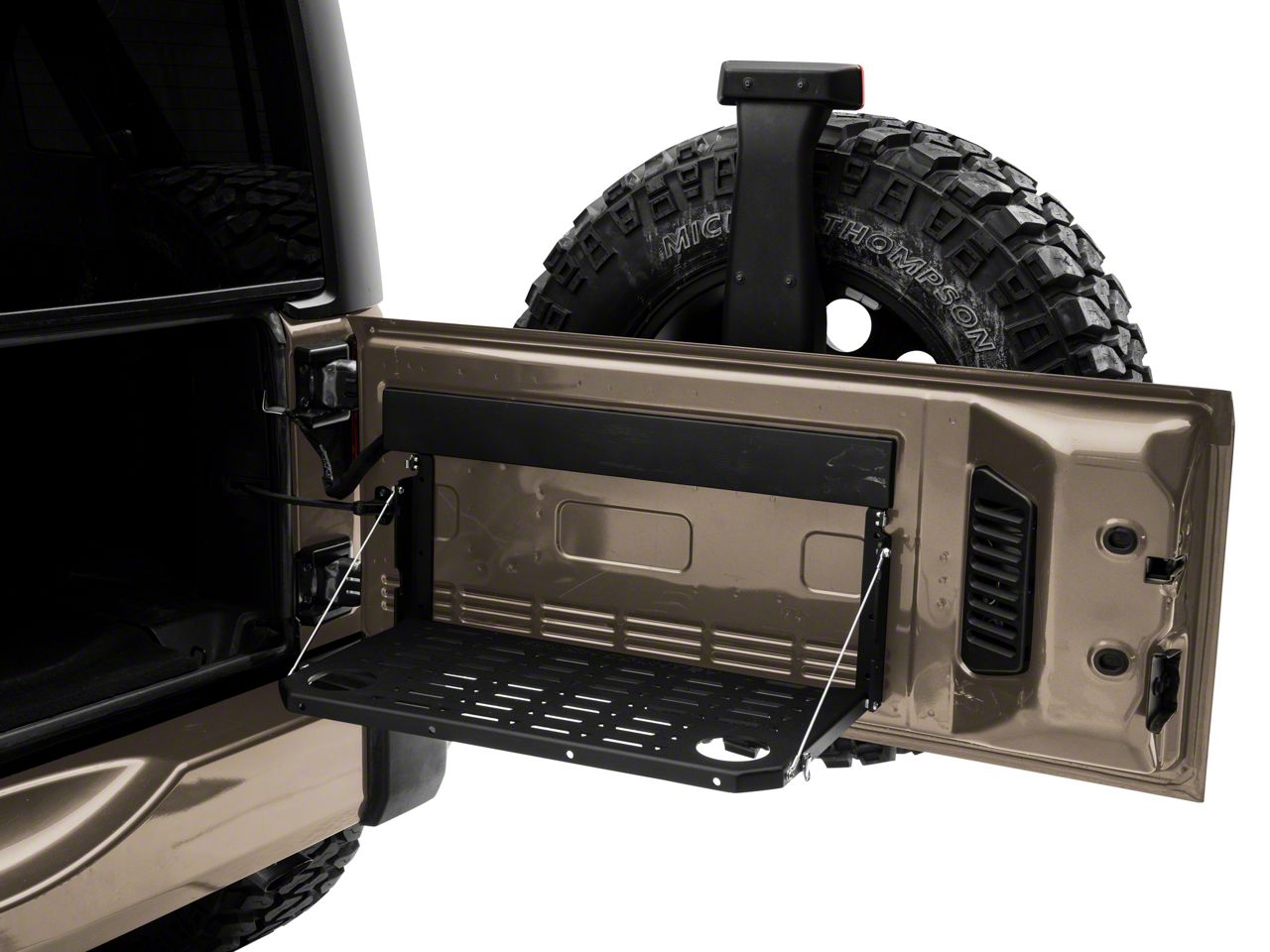 Rough Country Jeep Wrangler Folding Tailgate Table 10630 (07-18 Jeep ...