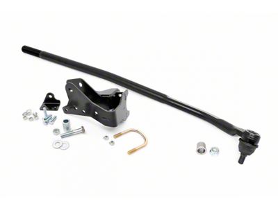 Rough Country High Steer and Track Bar Bracket Kit for 3.50 to 6-Inch Lift (07-18 Jeep Wrangler JK)