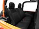 Rough Country Neoprene Front and Rear Seat Covers; Black (18-24 Jeep Wrangler JL 2-Door)