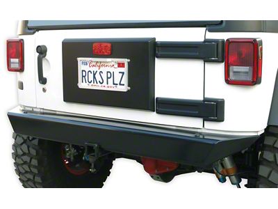 RockJock Spare Tire Mount Delete Panel (07-18 Jeep Wrangler JK)
