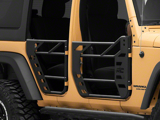 Rough Country Steel Tube Doors; Front and Rear (07-18 Jeep Wrangler JK 4-Door)