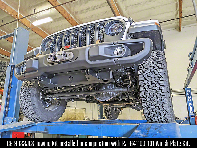 RockJock Tow Bar Mounting Kit for Steel Bumpers (18-23 Jeep Wrangler JL)