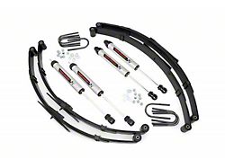 Rough Country 2.50-Inch Suspension Lift Kit with V2 Monotube Shocks (87-95 Jeep Wrangler YJ)