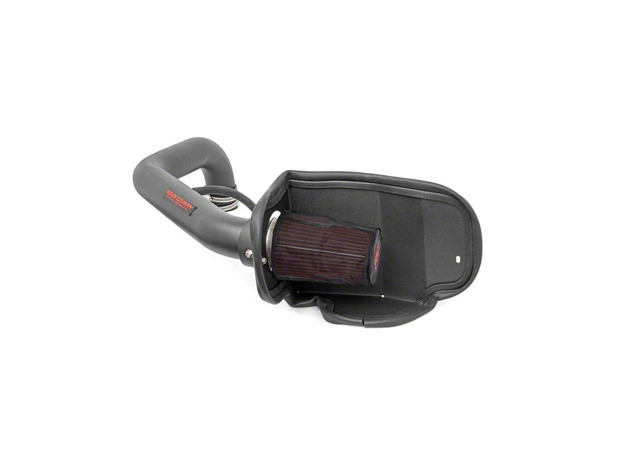 Rough Country Jeep Wrangler Cold Air Intake with Pre-Filter Bag 10553PF (97-06   Jeep Wrangler TJ)