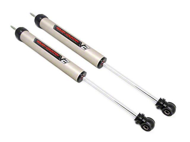 Rough Country V2 Monotube Front Shocks for 0 to 3-Inch Lift (87-95 Jeep Wrangler YJ)