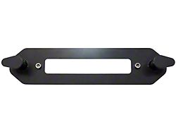Fishbone Offroad Fishhook Winch Line Mount; Black (Universal; Some Adaptation May Be Required)