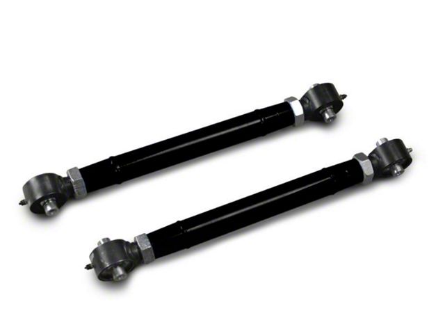 Steinjager Double Adjustable Rear Lower Control Arms for 0 to 5-Inch Lift; Black (07-18 Jeep Wrangler JK)
