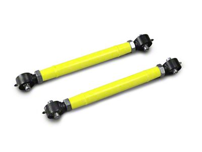 Steinjager Double Adjustable Rear Lower Control Arms for 0 to 5-Inch Lift; Neon Yellow (07-18 Jeep Wrangler JK)