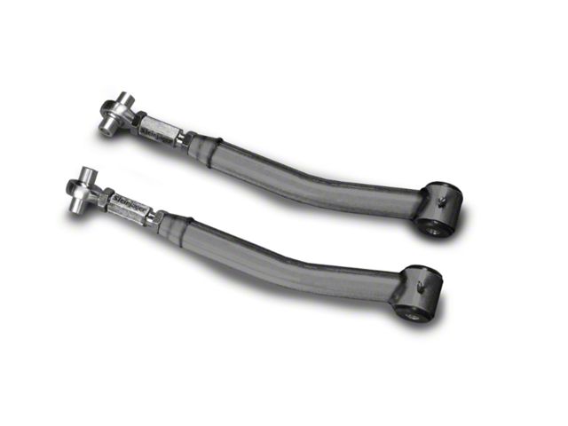 Steinjager Double Adjustable Rear Upper Control Arms for 0 to 5-Inch Lift; Bare Metal (07-18 Jeep Wrangler JK)