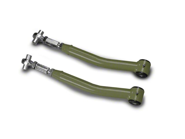 Steinjager Double Adjustable Rear Upper Control Arms for 0 to 5-Inch Lift; Locas Green (07-18 Jeep Wrangler JK)