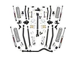Rough Country 4-Inch Long Arm Suspension Lift Kit with Premium N3 Shocks (18-23 2.0L or 3.6L Jeep Wrangler JL 4-Door, Excluding 4xe & Rubicon)