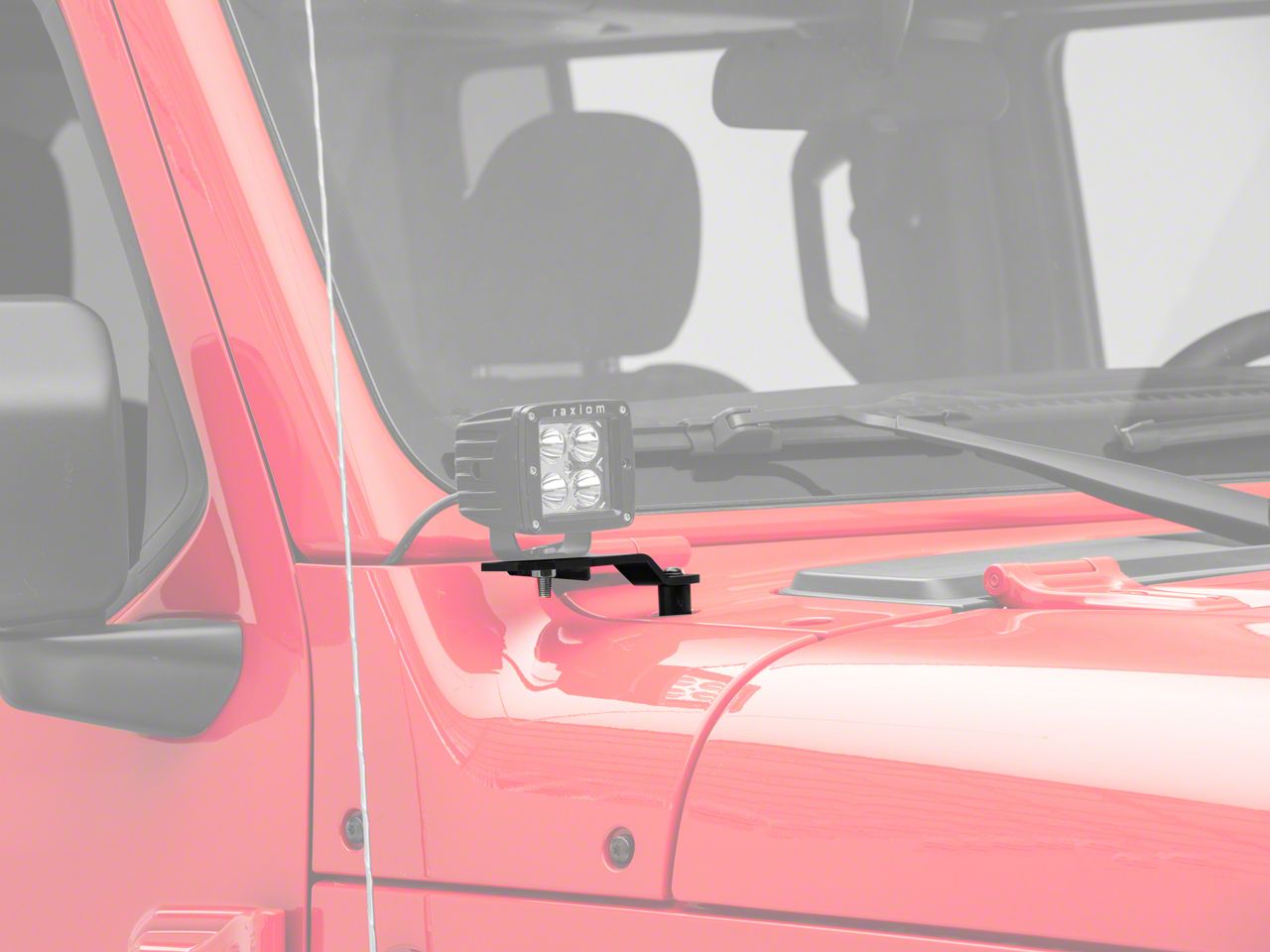 KC HiLiTES Jeep Gladiator A-Pillar/Cowl Light Mounts 7318 (20-23 Jeep  Gladiator JT, Excluding Mojave) Free Shipping