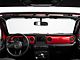 RedRock Dash Panel Overlay; Red (18-24 Jeep Wrangler JL)