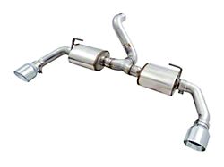 AWE Tread Edition Axle-Back Dual Exhaust with Chrome Silver Tips (18-22 2.0L or 3.6L Jeep Wrangler JL)