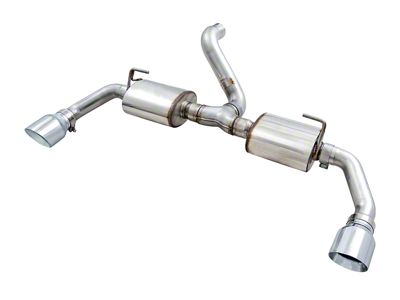 AWE Tread Edition Axle-Back Dual Exhaust with Chrome Silver Tips (18-23 2.0L or 3.6L Jeep Wrangler JL)