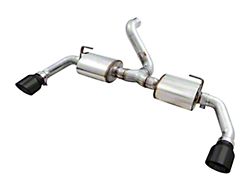 AWE Tread Edition Axle-Back Dual Exhaust with Diamond Black Tips (18-22 2.0L or 3.6L Jeep Wrangler JL)