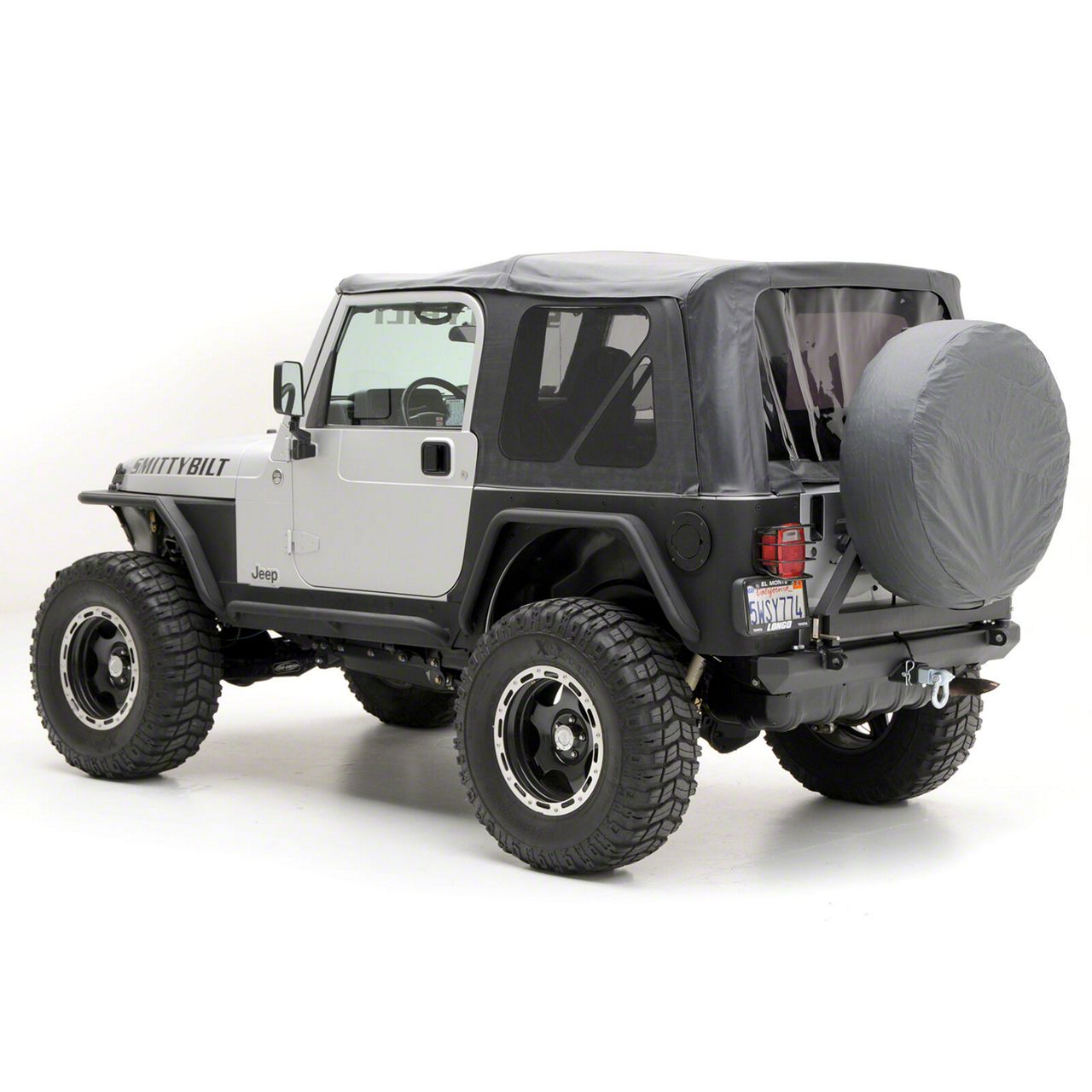 Smittybilt Jeep Wrangler Replacement Soft Top with Tinted Windows ...